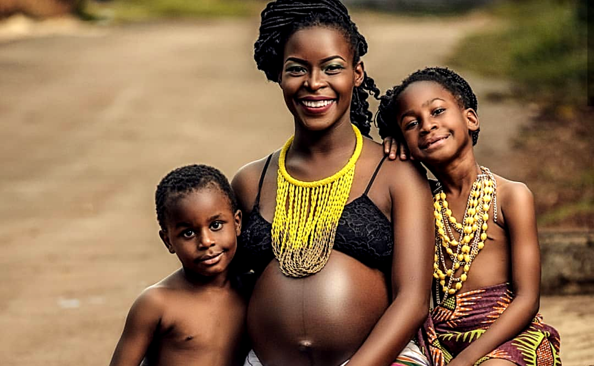 Pregnant African Teen Tribe Girls