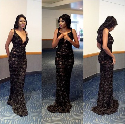 Yvonne Nelson Reveals Young Ghanaian Designer Behind Amazing BET Dress ...