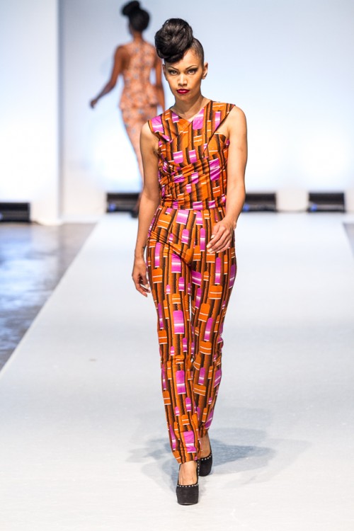 AsakeOge On The Runway For Africa Fashion Week London 2015 - Fashion GHANA