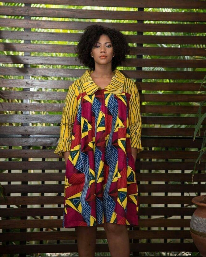 Dzifa Gray Features In Beautiful New Outfits By Red Cotton Clothing ...