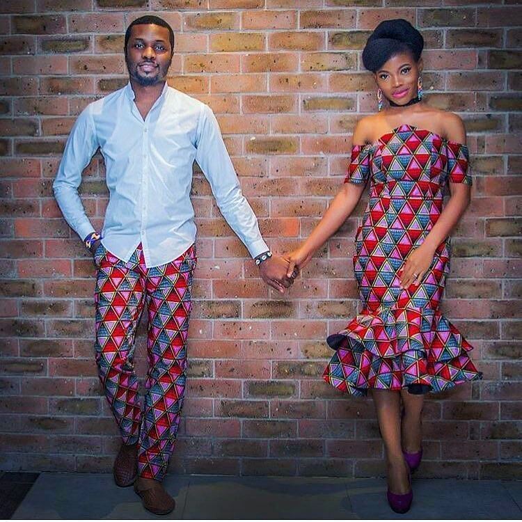 african print for couples