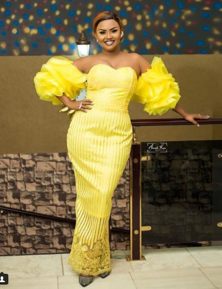 Screen Goddess Nana Ama McBrown Looks So Fly In This Yellow Dress ...