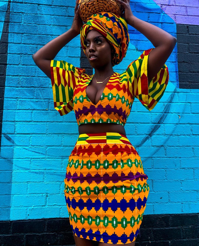 #fGSTYLE: Kente Was Once The Fabric Pattern For Royalty, Today It's For ...