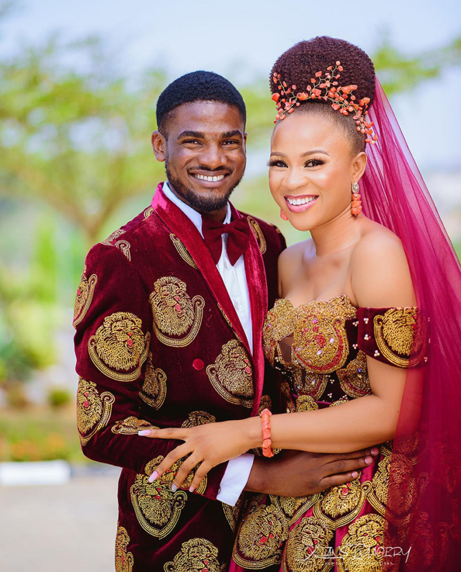 #fgbrideandgroom: Disney Needs To Take Notes As This Nigerian Couple 