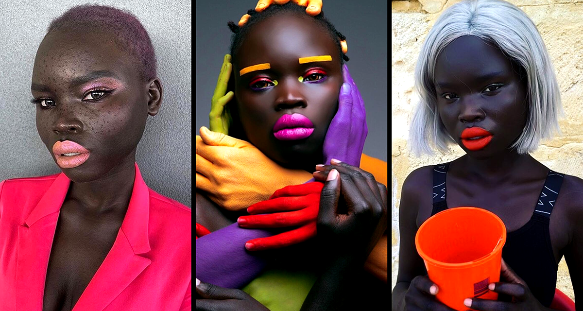 #MODELCRUSH: Here Is Why Extremely Dark Skinned Florence Baitio Is The ...