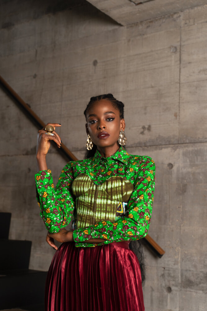 Ghanaian Fashion Brand House Of Paon Features Victoria Michaels In The ...