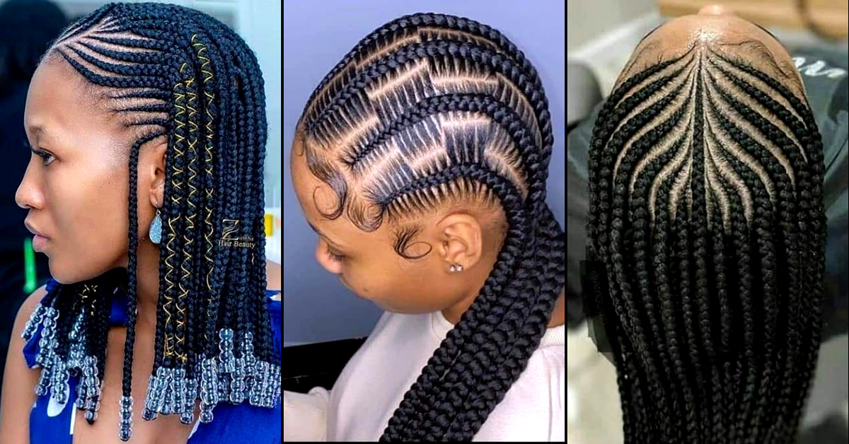 Over 20 Of The Best Cornrows-To-Braids Patterns & Hairstyles You Can ...
