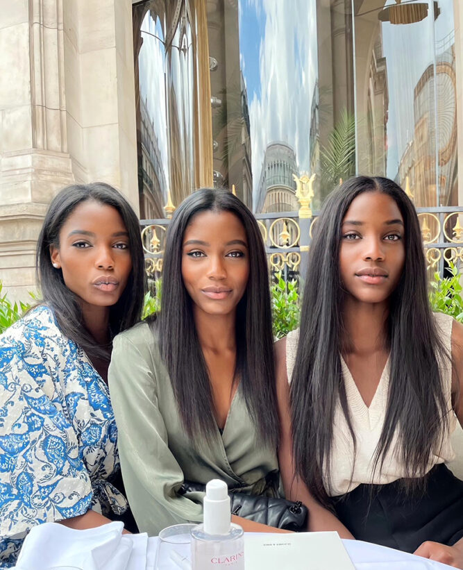 #MODELCRUSH: Check Out The Stunning Black Triplets Set To Blow Up In ...