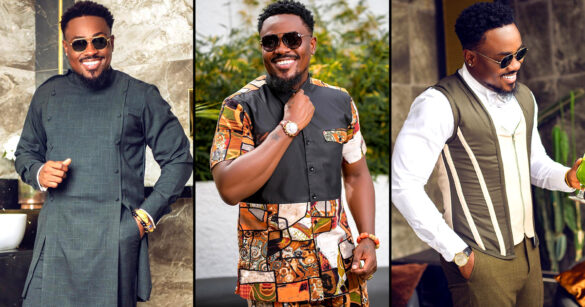 PICS: How Ghana's Best Actor Toosweet Annan's Love For African Fashion ...