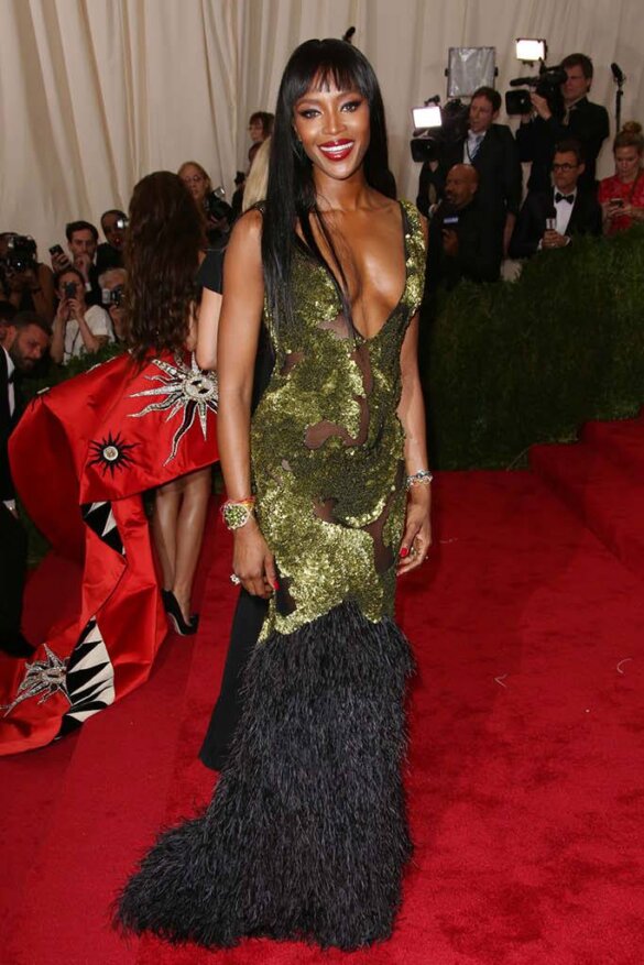 Naomi Campbell 30 years met gala