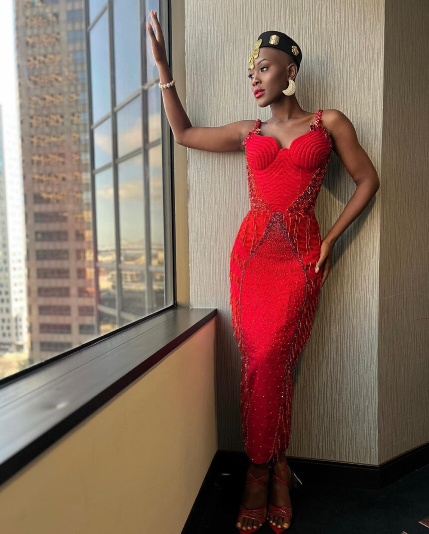 #OOTD: Engracia Pushes Style Boundaries In This Haute Epiphani Dress ...