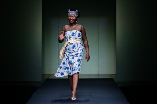 Angie Masike mercedes benz fashion week africa 2013 fashionghana african fashion (12)