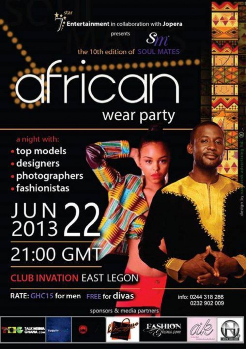 African Wear Fashion Party In Ghana!! Let’s Set The World On Colour ...